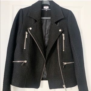 Chic Black Moto Jacket